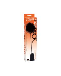 The 9's Orange is the New Black Riding Crop & Tickler