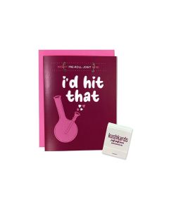 I'd Hit That Greeting Card w/Matchbook