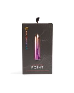 Nu Sensuelle Aluminium Point Rechargeable Bullet - Multicolor