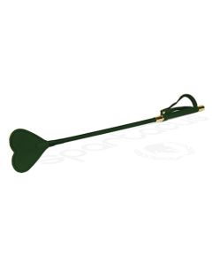 Spartacus PU Riding Crop w/Plush Heart Shape Tip